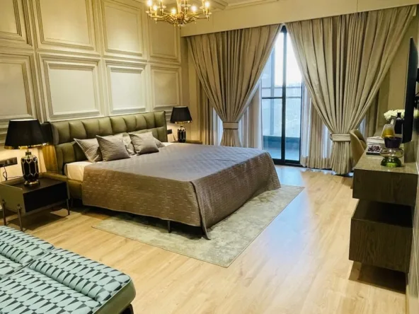 3+1BHK high-rise apartment Horizon Belmond Mohali Sector 88 — spacious living room interior | Garah Pravesh