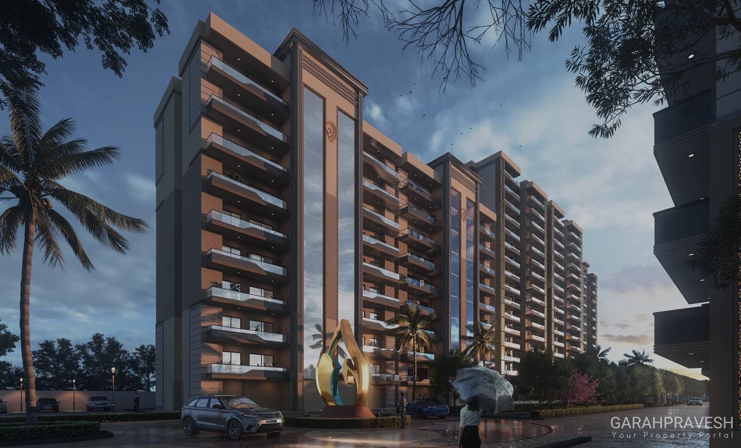 Pavitra Homes 2/3 BHK Luxury High-Rise Flats