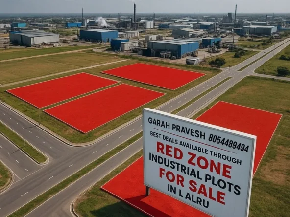 Industrial plots in lalru