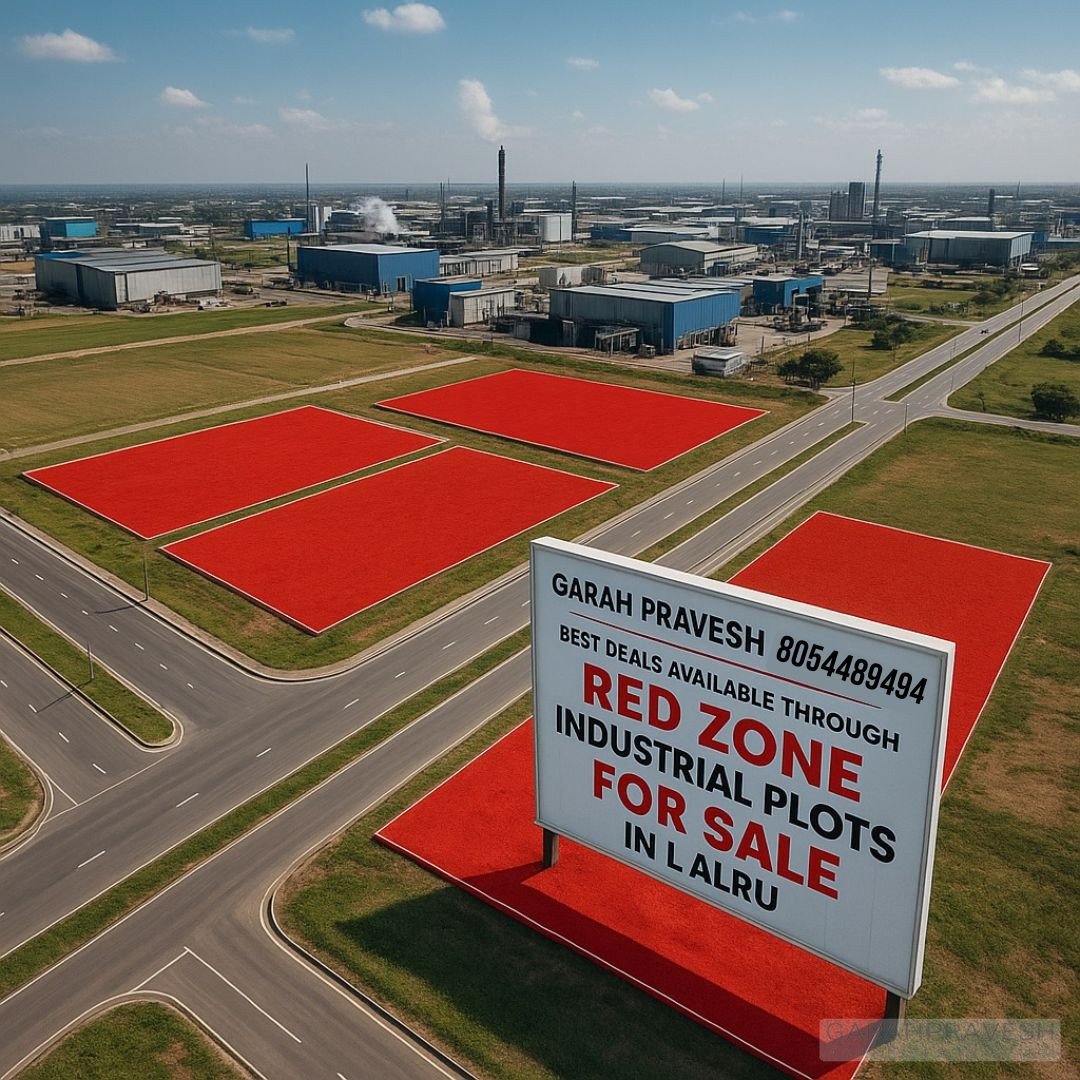 Industrial plots in lalru