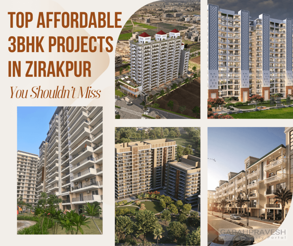 Top 3Bhk in Zirakpur Garah Pravesh