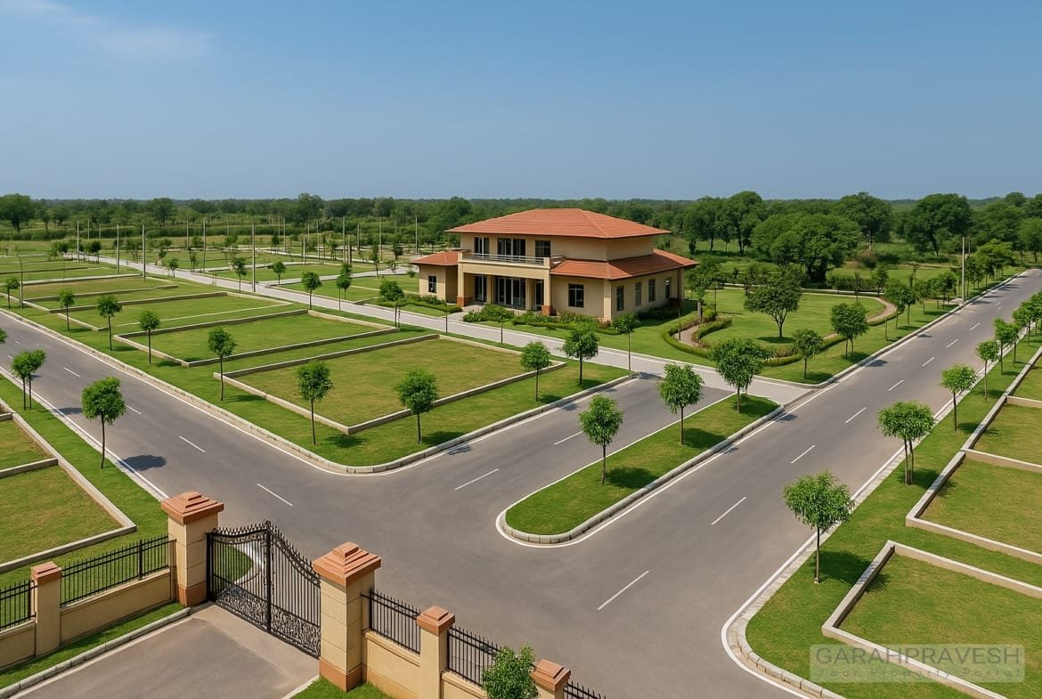residential plots garah pravesh