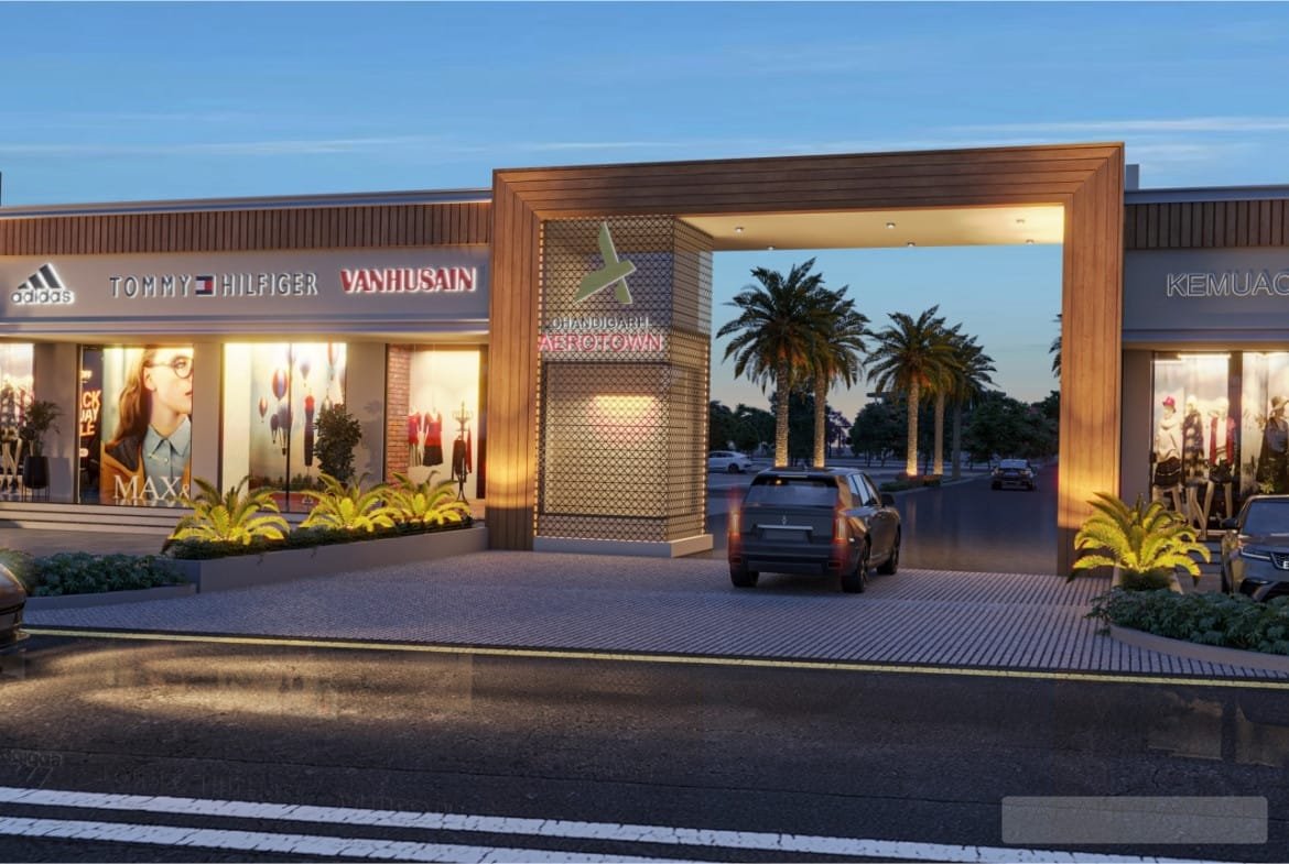 chandigarh aerotown shops