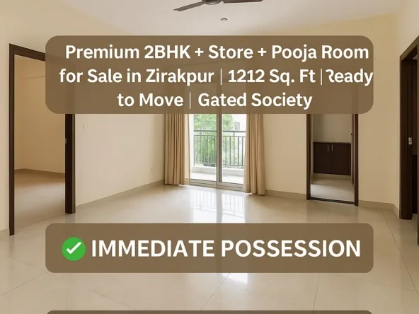2bhk for sale in zirakpur