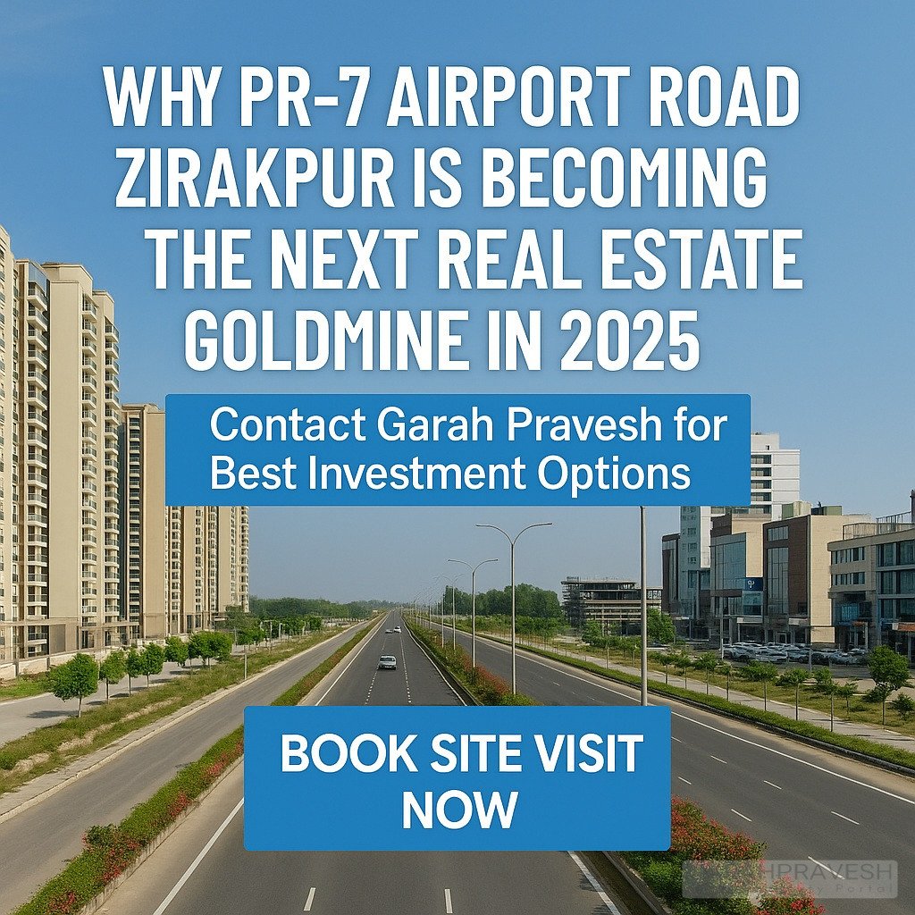 PR7 airport road investment zirakpur