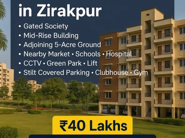 2bhk for sale in zirakpur garah pravesh