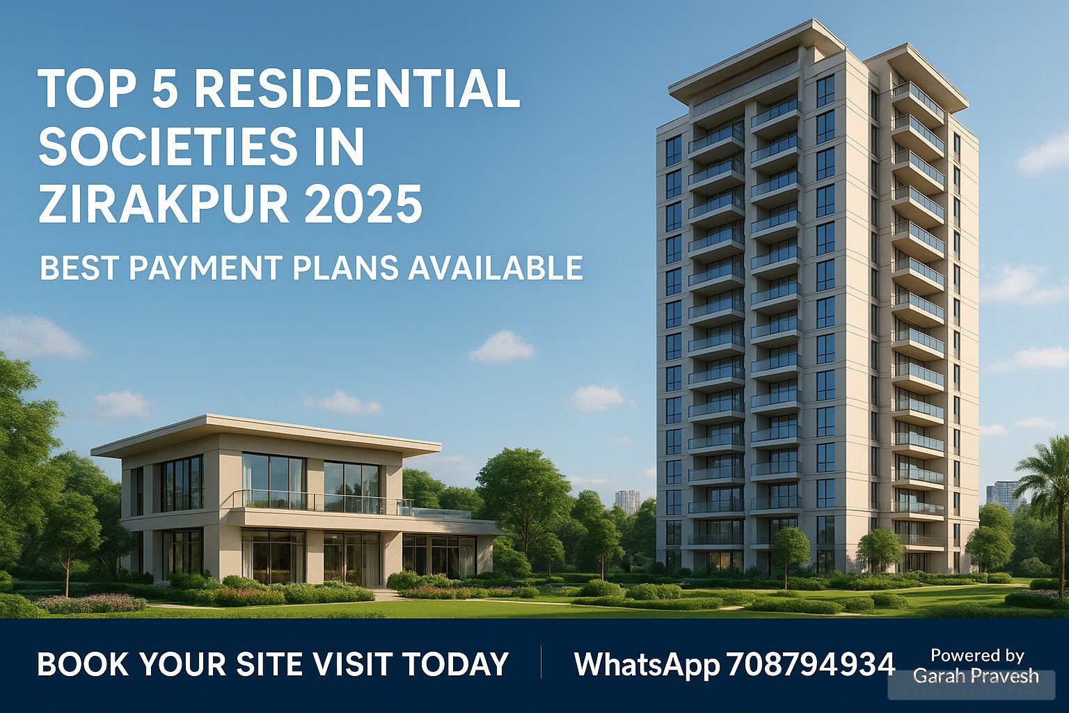 top resitential soiety in zirakpur