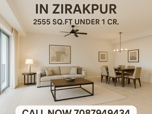 4bhk for sale in zirakpur under 1 cr