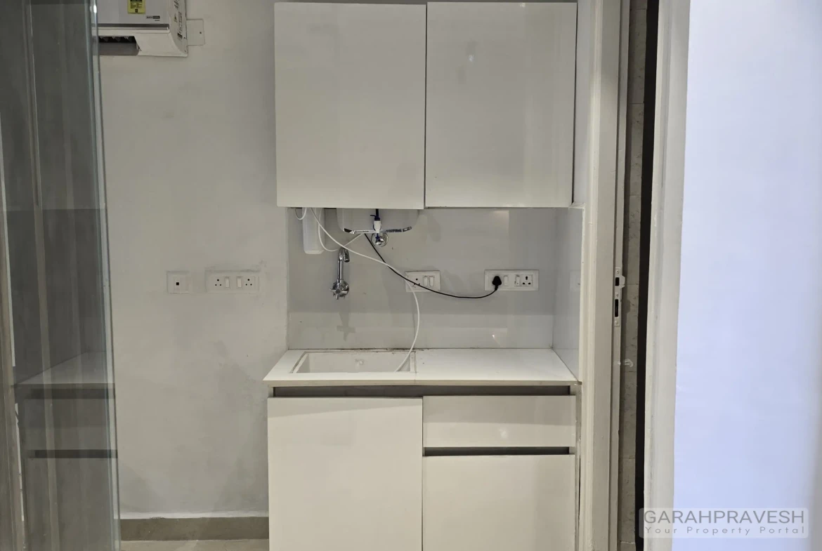 Spacious fully furnished SOHO with attached washroom and mini kitchen in Zirakpur