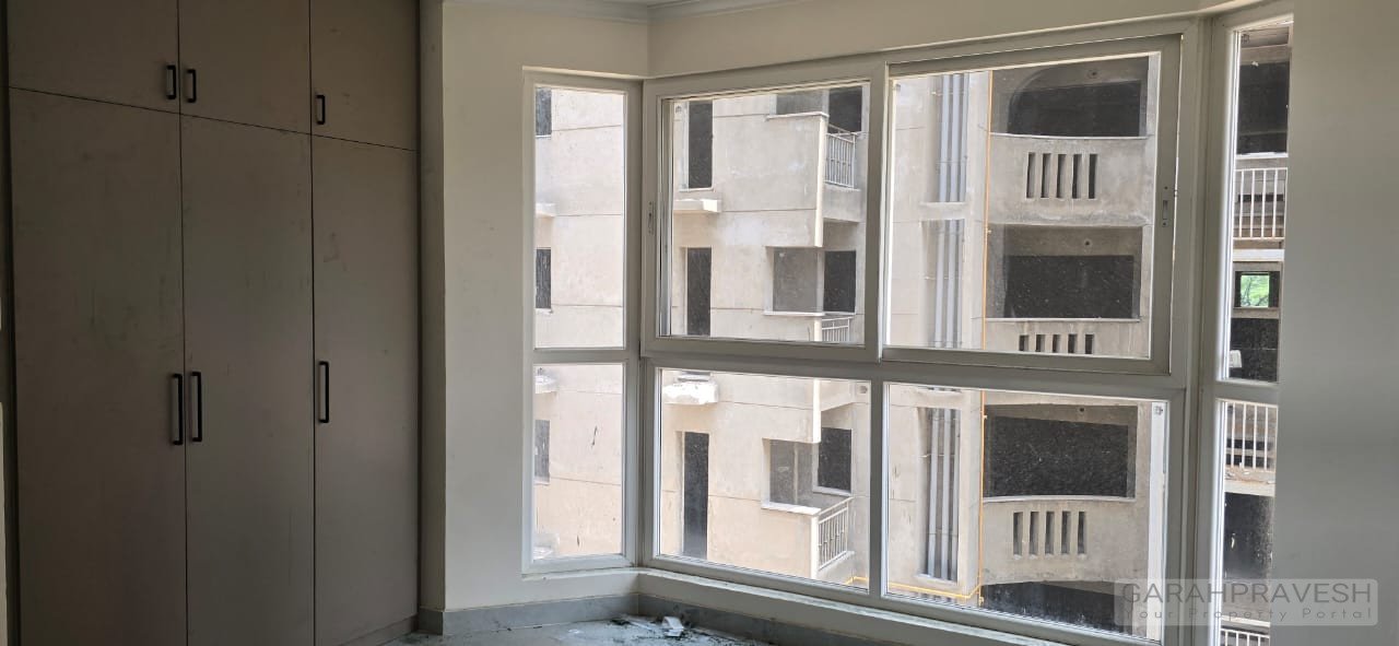 Elegant master bedroom in 3BHK flat, Steel Strips Towers – Ready to move in