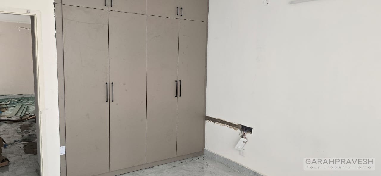 Elegant master bedroom in 3BHK flat, Steel Strips Towers – Ready to move in