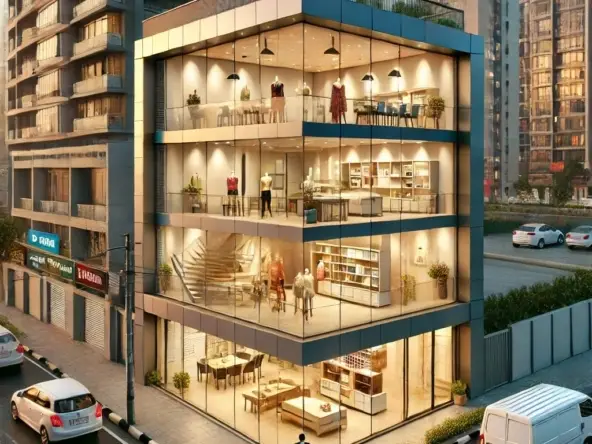 showroom for sale pr7 airport road zirakpur