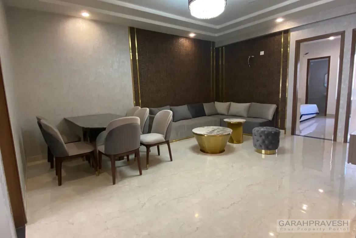 Spacious 3BHK apartment in Motia Aero Greens near Aerocity Mohali with modern interiors