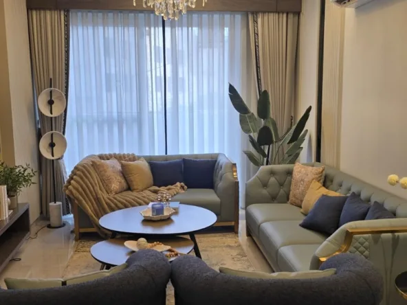 Semi-Furnished Spacious 3+1BHK Apartment for Sale at The Zirk Zirakpur with Dual Entrance, Huge Balcony, Clubhouse, and Green Park