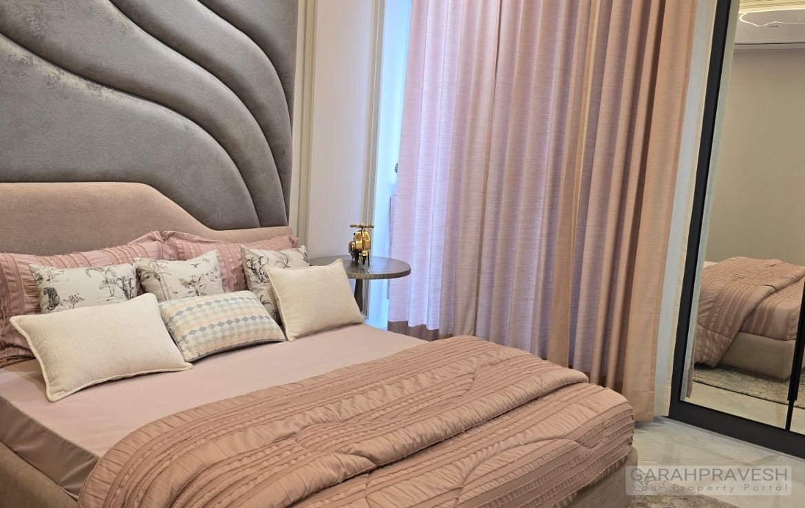 Semi-Furnished Spacious 3+1BHK Apartment for Sale at The Zirk Zirakpur with Dual Entrance, Huge Balcony, Clubhouse, and Green Park