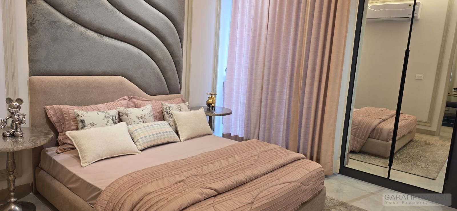 Semi-Furnished Spacious 3+1BHK Apartment for Sale at The Zirk Zirakpur with Dual Entrance, Huge Balcony, Clubhouse, and Green Park