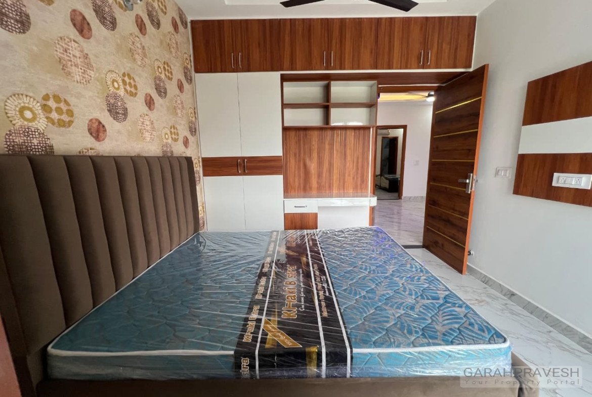 ready-to-move 3BHK low-rise flat in Zirakpur with covered stilt parking and lift facility under 55 lakhs