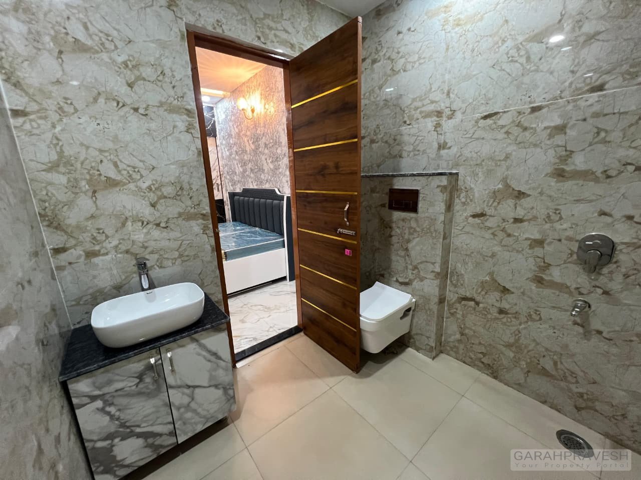 ready-to-move 3BHK low-rise flat in Zirakpur with covered stilt parking and lift facility under 55 lakhs