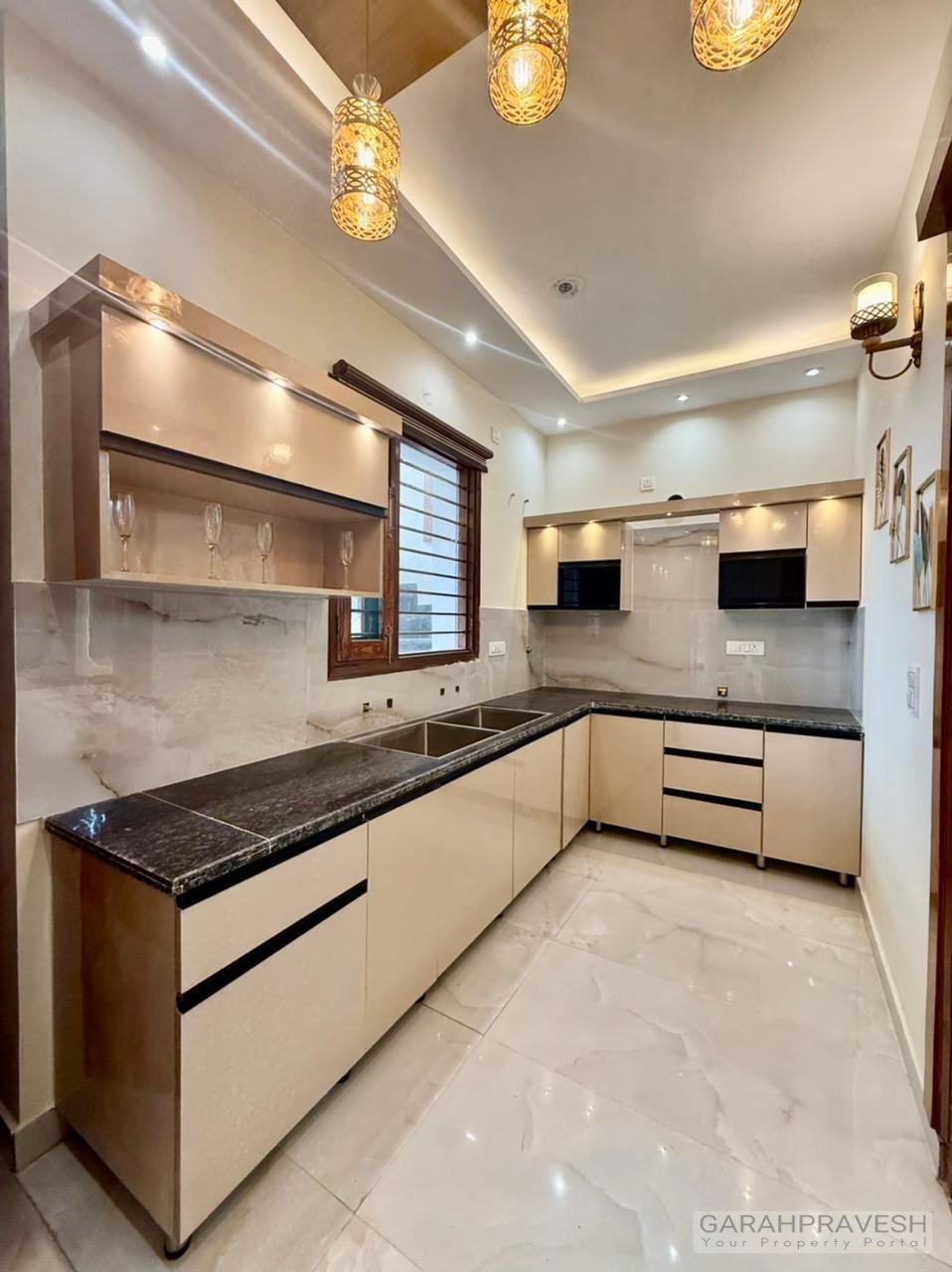 4BHK Independent Villa for Sale in Kharar – Semi-Furnished Ready to Move House with Modular Kitchen and Wardrobes
