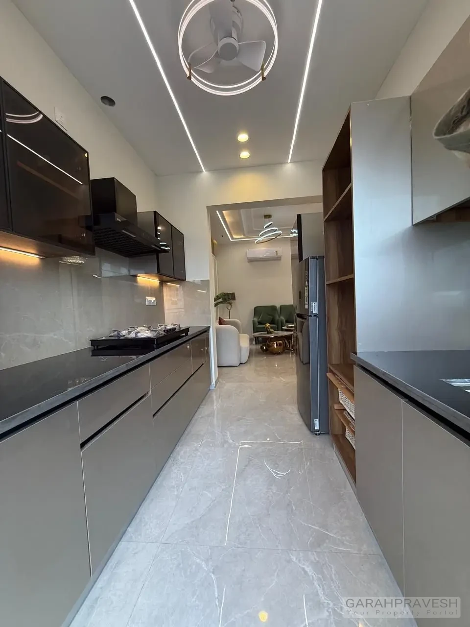 3BHK flats for sale in Green Paradise Zirakpur with lift, store, roof rights, gated community, clubhouse, parks, ready-to-move apartments – Best deals with Garah Pravesh 7087949434