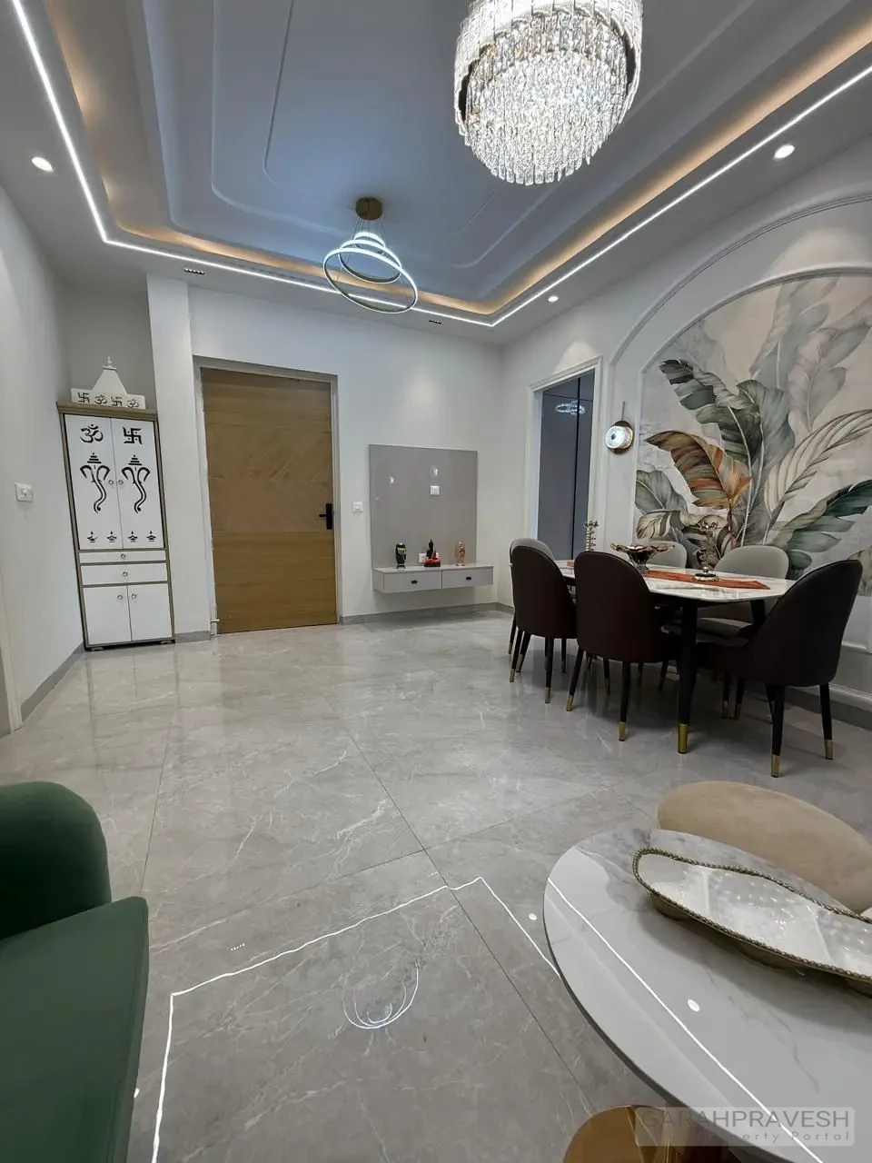 3BHK flats for sale in Green Paradise Zirakpur with lift, store, roof rights, gated community, clubhouse, parks, ready-to-move apartments – Best deals with Garah Pravesh 7087949434