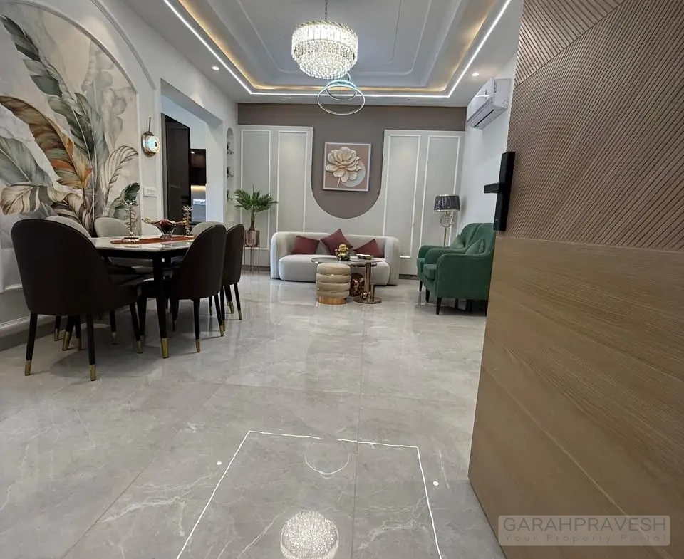 3BHK flats for sale in Green Paradise Zirakpur with lift, store, roof rights, gated community, clubhouse, parks, ready-to-move apartments – Best deals with Garah Pravesh 7087949434