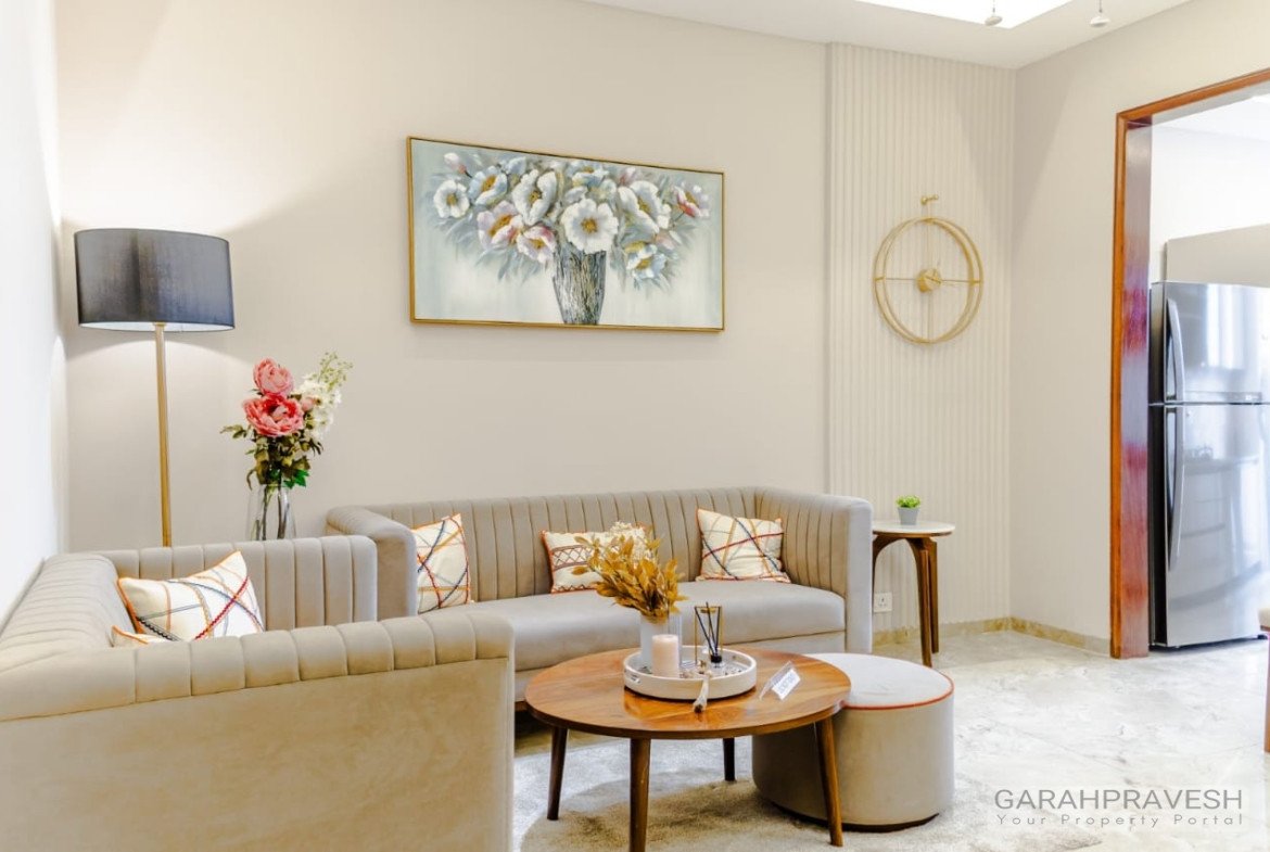 3BHK Designer Flat for Sale in HLP Palmillas Zirakpur | Smart Home with Furnishings