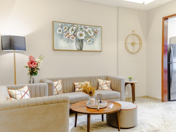 3BHK Designer Flat for Sale in HLP Palmillas Zirakpur | Smart Home with Furnishings