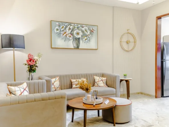 3BHK Designer Flat for Sale in HLP Palmillas Zirakpur | Smart Home with Furnishings