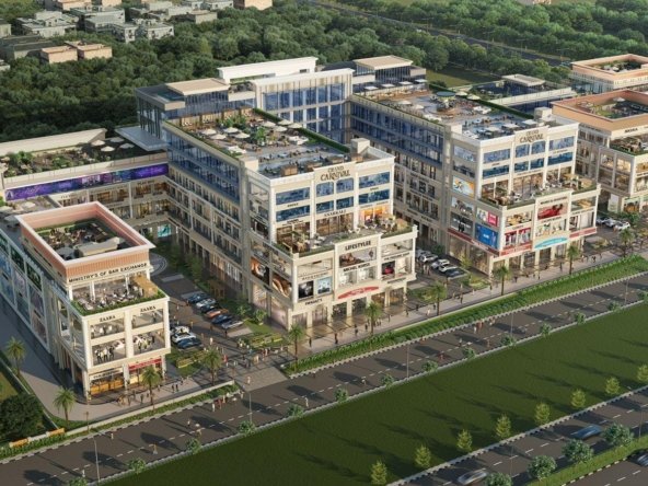 retail showrooms for sale on airport road aerocity mohali with garah pravesh