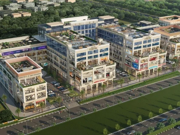 retail showrooms for sale on airport road aerocity mohali with garah pravesh