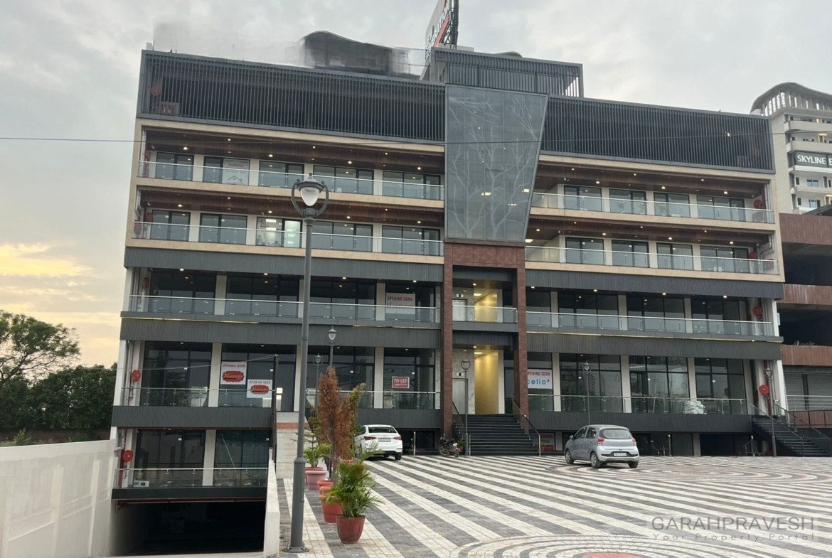 Pre-leased showroom for sale at Aster Plaza Airport Road Zirakpur
