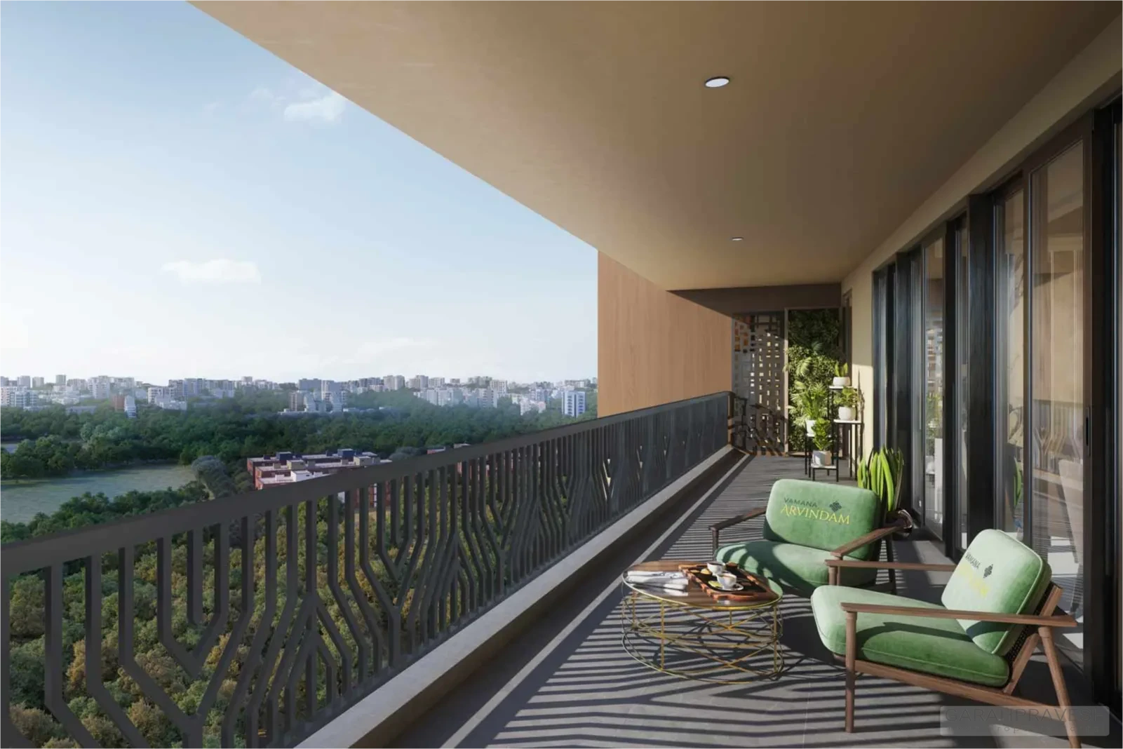 Luxury 3BHK Apartments for Sale in Vamana Arvindam Zirakpur