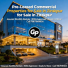 Modern pre-leased commercial property building for sale on Chandigarh Ambala Highway Zirakpur by Garah Pravesh – RERA approved, ready to move with assured rental income.