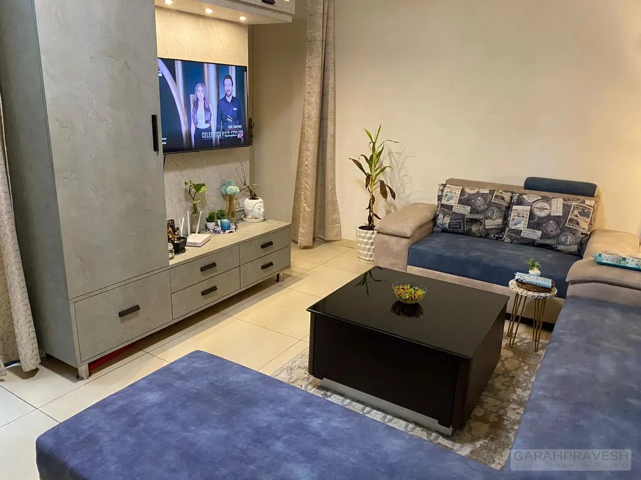 3BHK corner flat for sale in Sushma Joynest ZRK Zirakpur, first floor ready to move apartment with 3-side open layout, covered parking, gated society and modern amenities.
