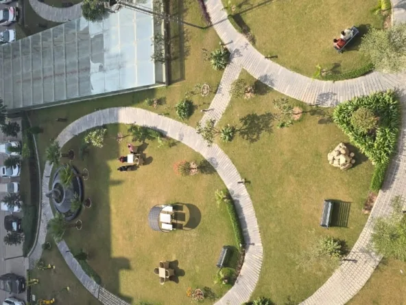 Luxury 4BHK Penthouse for Sale in Hermitage Centralis Zirakpur – 3400 sqft ready-to-move penthouse with modern amenities, park-facing views, and premium VIP Road location
