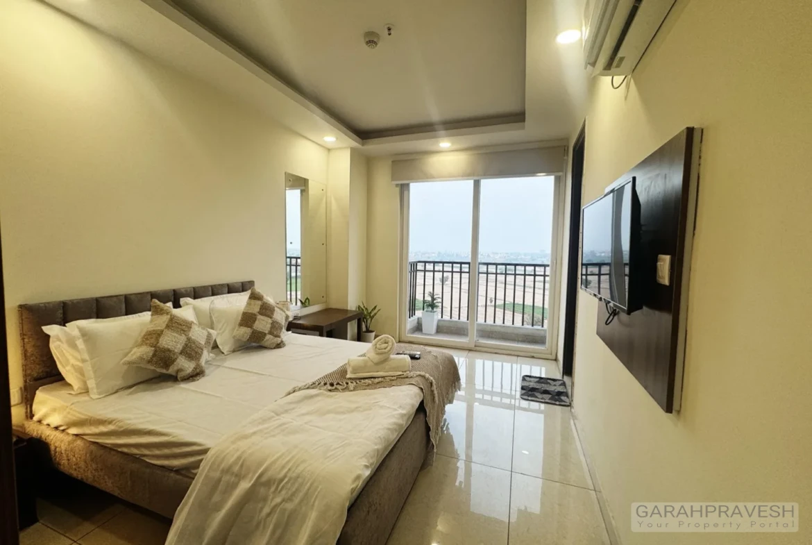 Fully Furnished SOHO for Sale in Maya Garden Magnesia Zirakpur – 690 sq.ft with Rental Income