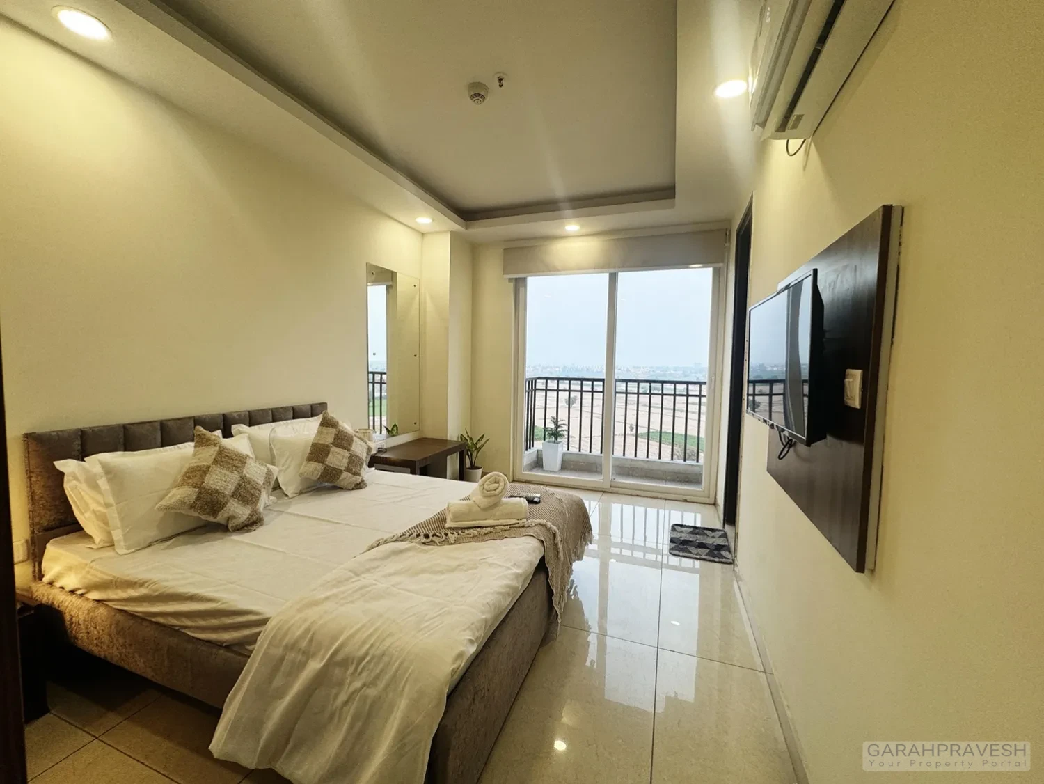 Fully Furnished SOHO for Sale in Maya Garden Magnesia Zirakpur – 690 sq.ft with Rental Income