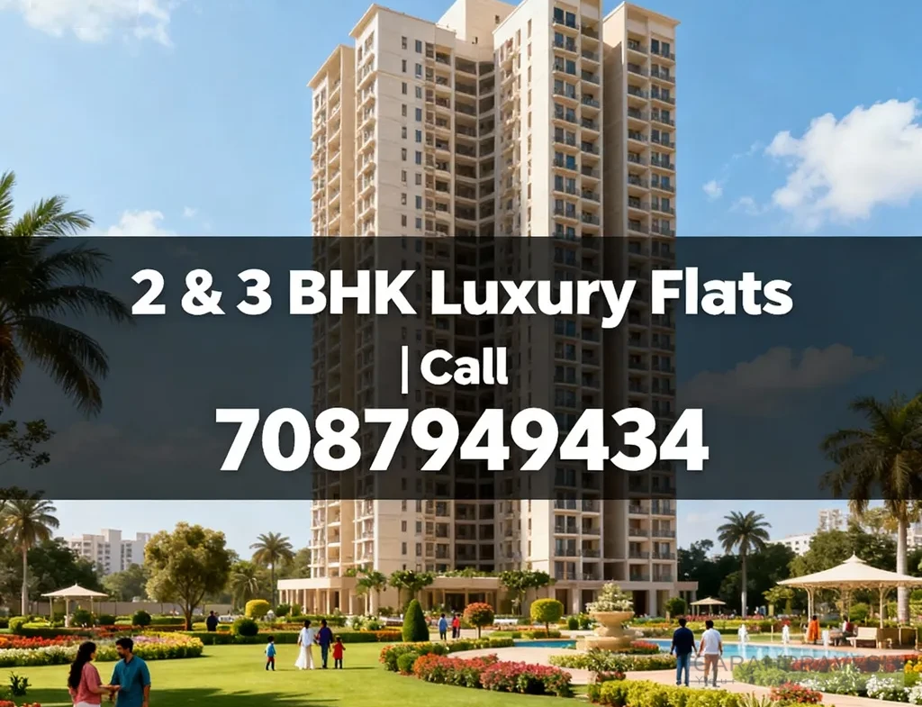 Luxury 2BHK and 3BHK flats for sale at SBP Olympia Zirakpur near Sector 20 Panchkula with modern high-rise towers, premium amenities, and landscaped gardens