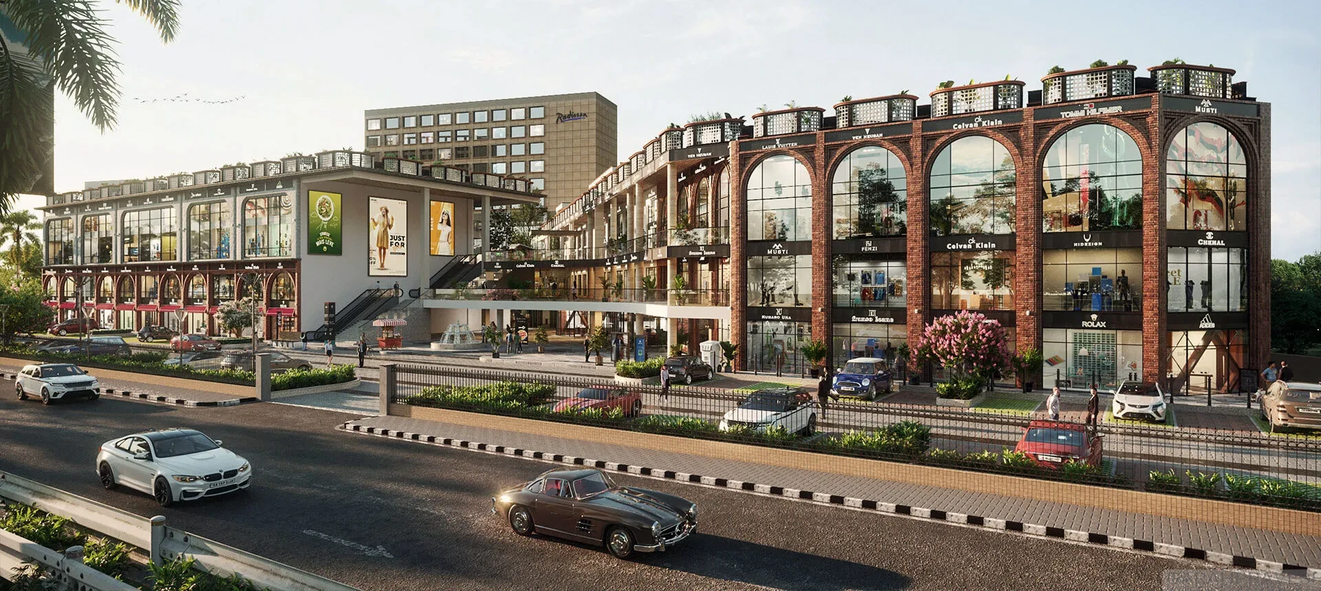 Pre-leased commercial showrooms for sale on Chandigarh–Delhi National Highway in Derabassi with long lease, lock-in period, and revenue sharing model