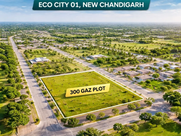 300 gaz ready to move GMADA approved residential plot for sale in Eco City 01 New Chandigarh near Chandigarh