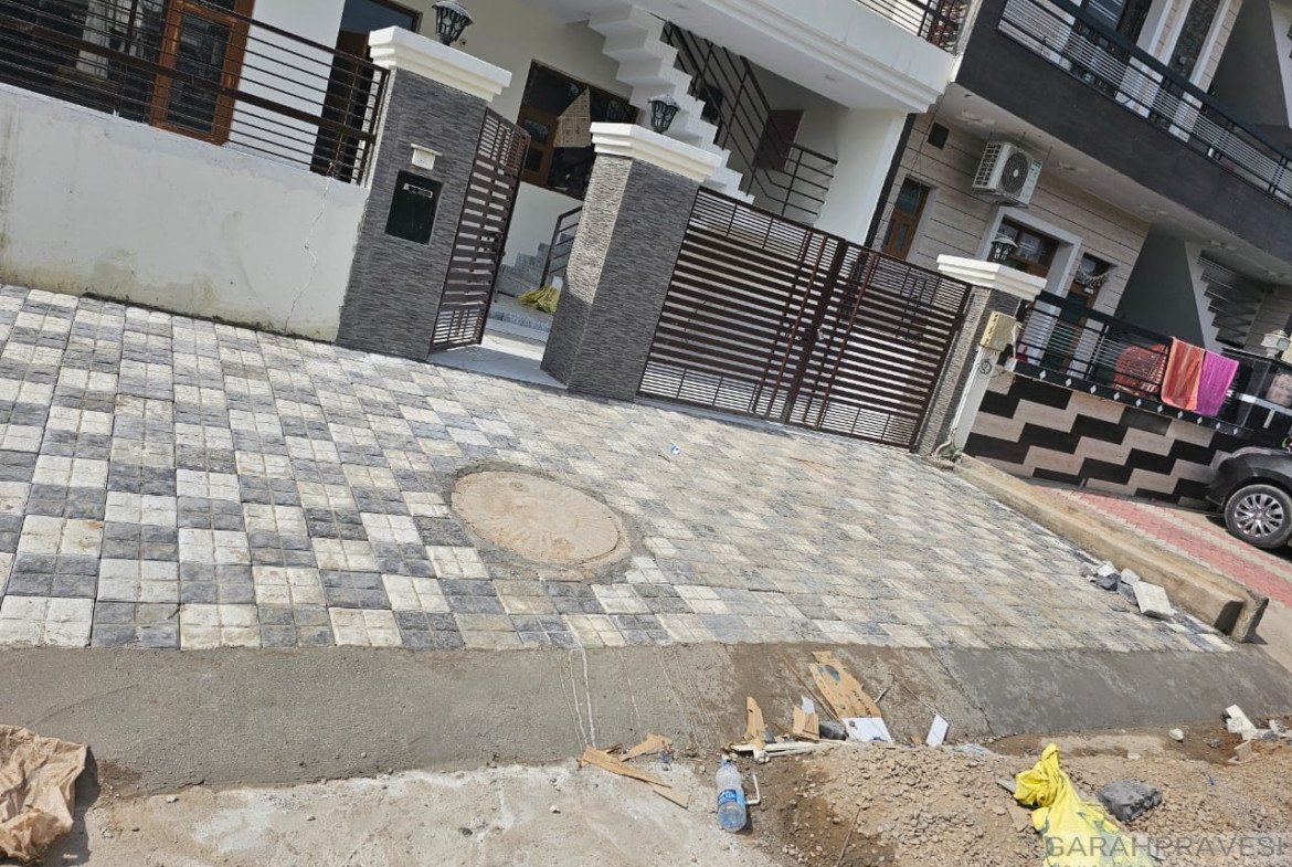 200 Gaz 8 Marla independent house for sale in Aerocity Mohali G-Block, GMADA approved ready to move 2BHK near Chandigarh International Airport