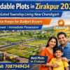 Affordable residential plots in Zirakpur 2026 in gated township with wide roads, parks and security – lowest price range plots near Chandigarh for budget buyers