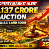 GMADA Mohali auction results showing record ₹3137 crore land sale and rising residential and commercial property demand