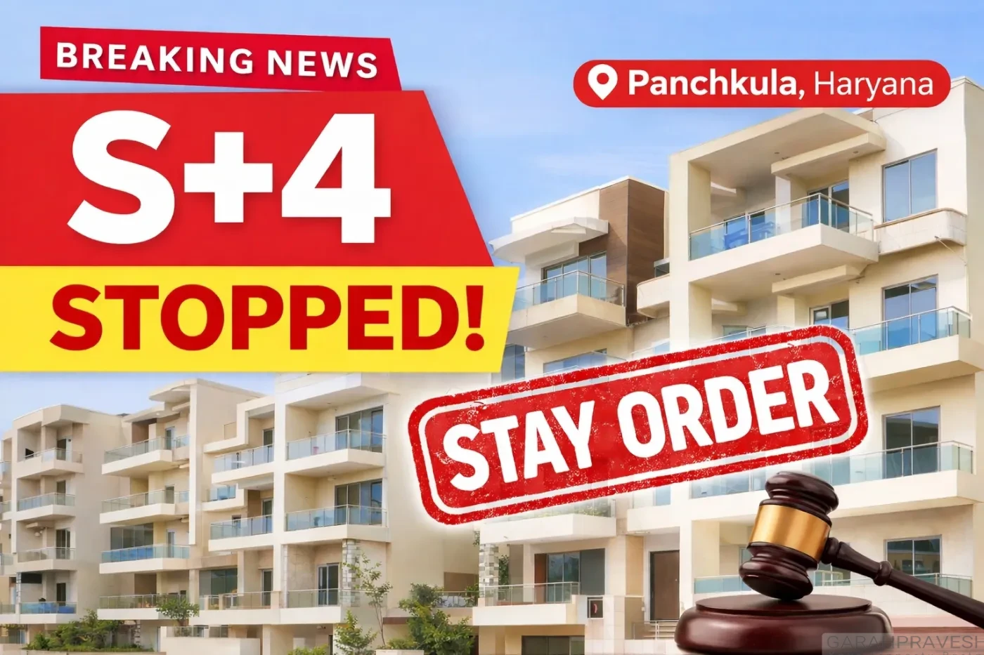 High Court stay on S+4 policy impacting Panchkula construction projects