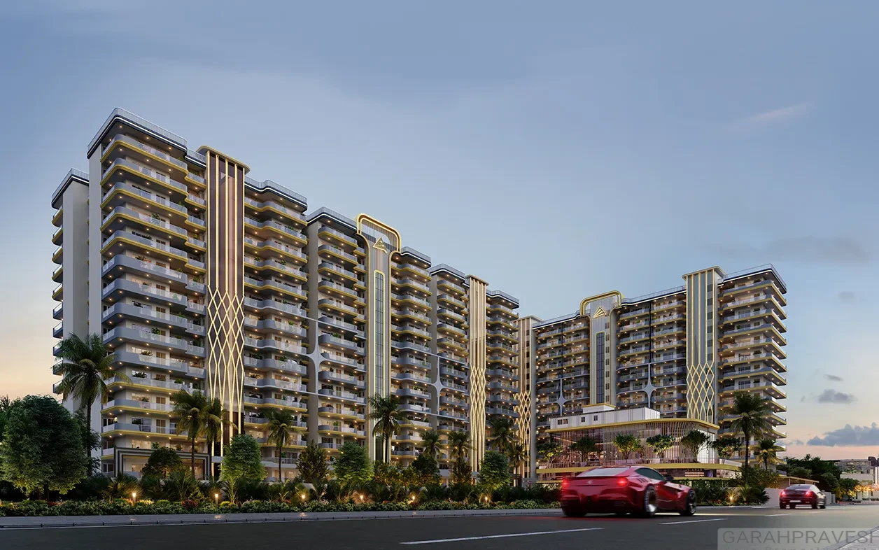 Vista Palencia Zirakpur premium 3BHK luxury apartments on High Ground Road with modern high-rise towers, skyline views and world-class amenities