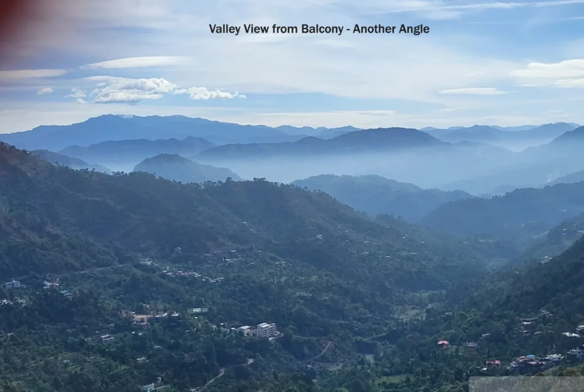 Luxury 6BHK valley-facing independent bungalow near Kasauli Hills with mountain views, private garden and premium interiors in Solan Himachal Pradesh