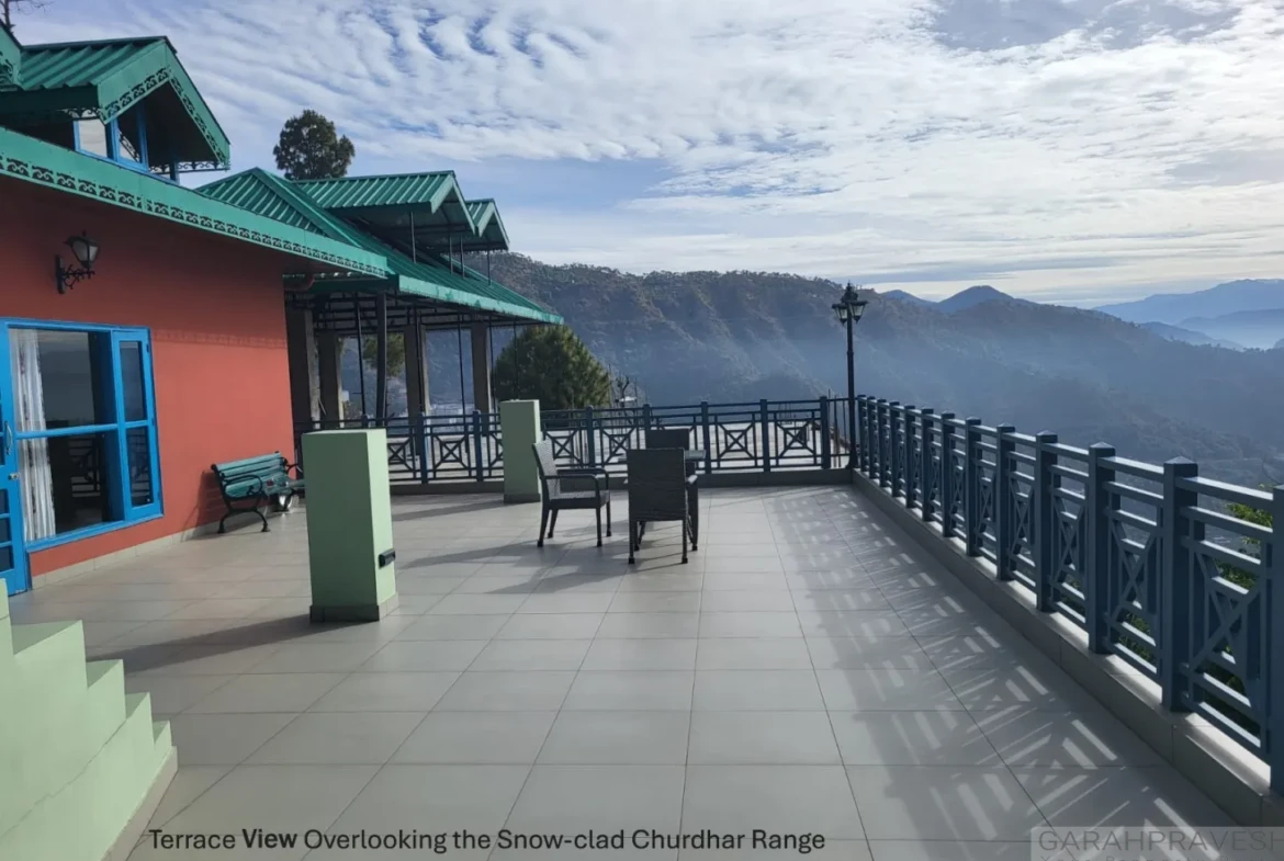 Luxury 6BHK valley-facing independent bungalow near Kasauli Hills with mountain views, private garden and premium interiors in Solan Himachal Pradesh